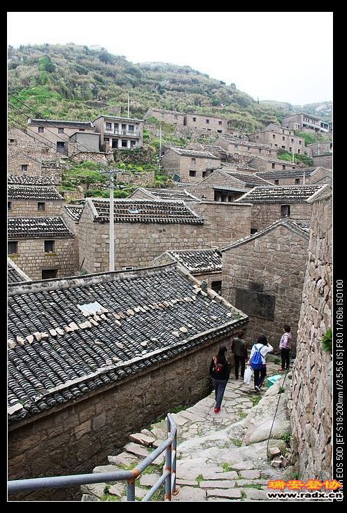 东福山岛大岙村。