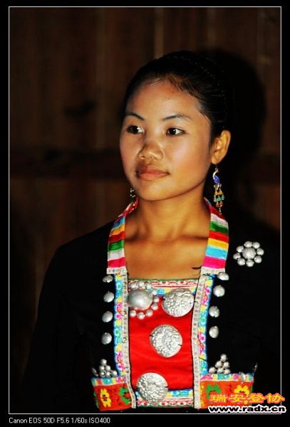 淳朴的傣族姑娘。