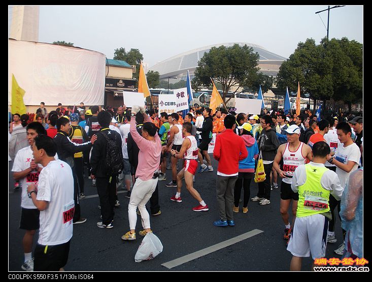 来自全国各地的跑友。