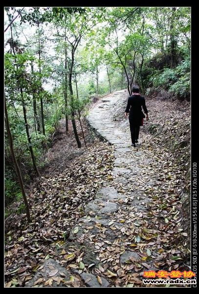 与家人一起走过的路