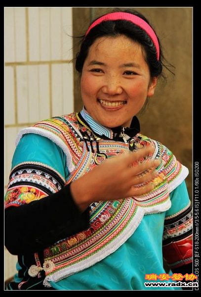 买香蕉的大嫂--快乐，阳光。