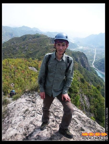 温州知名户外人士--60岁的老刘。