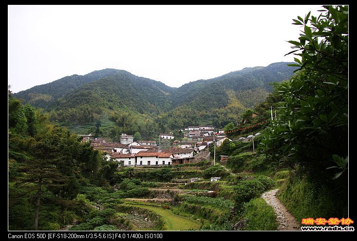 再次回头看看美丽的桃源自然村。