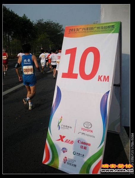 轻松跑过10公里。