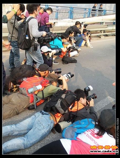 敬业的摄影师，好多作品出自他们之手。