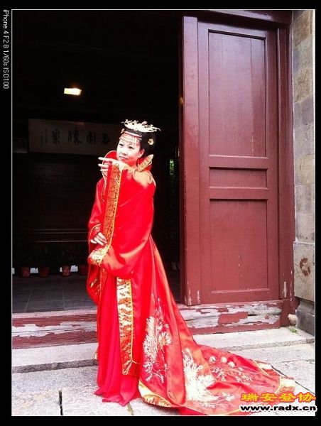 美女摆拍