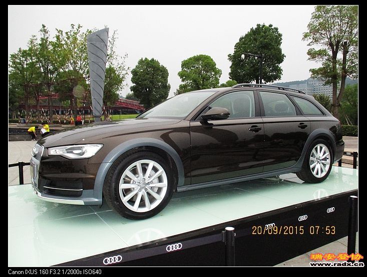 刚上市的奥迪车