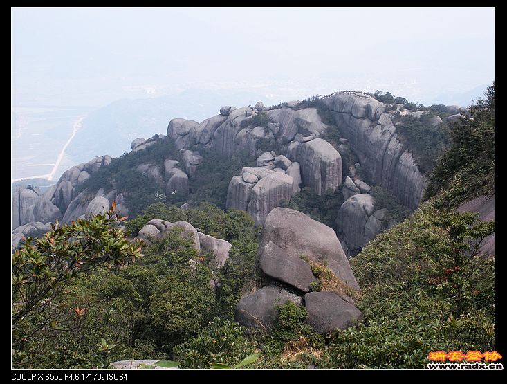 在顶峰看到的风景