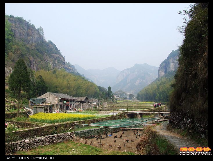风水绝佳的村庄。
