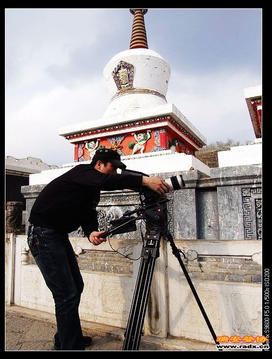 西宁电视台在拍风光