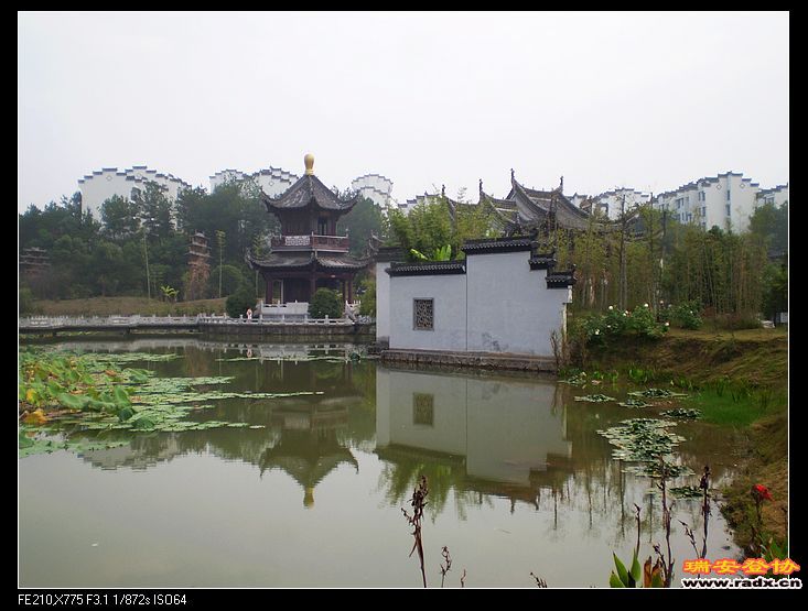 徽州文化园景