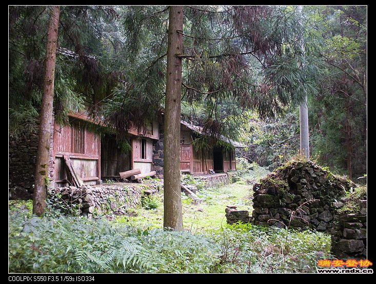 废弃的老房子。